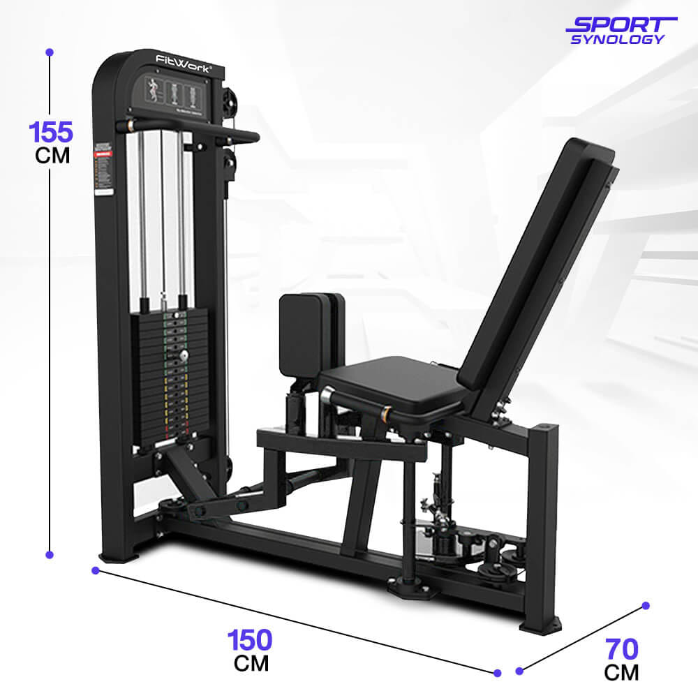 เครื่อง DUAL HIP ABDUCTOR / ADDUCTOR SPORTSYNOLOGY DX300 สำหรับบริหารกล้ามเนื้อต้นขาด้านนอกและต้นขาด้านใน_2